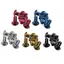 Ashima Steel Anodised Disc Rotor Bolts-Red